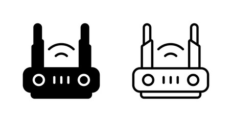 Obraz premium Router Vector Icon