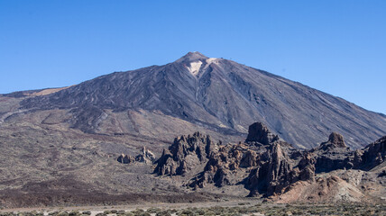 Teide volcano on Tenerife under a clear summer sky