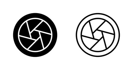 Photography Lens Vector Icon