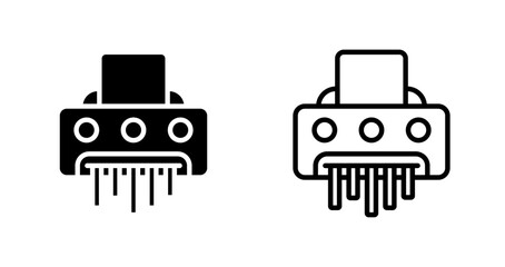 Fototapeta premium Document Cut Vector Icon