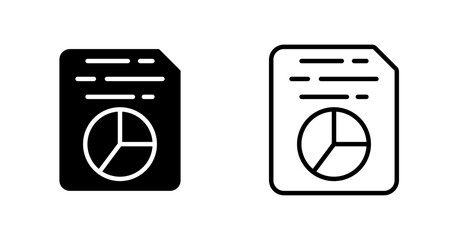 Document Insert Diagram Vector Icon