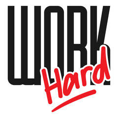 Vector typography of the words 