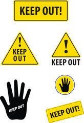 Keep Out Signs