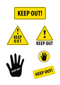 Keep Out Signs