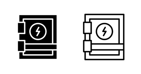 Electrical Panel Vector Icon