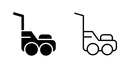 Lawnmower Vector Icon