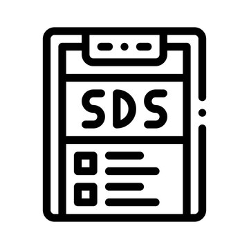 safety information line icon