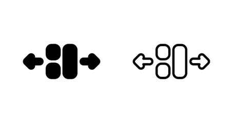 Layout Fluid Vector Icon