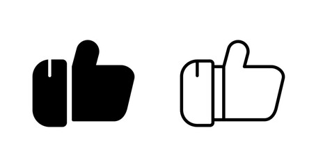 Thumbs Up Vector Icon