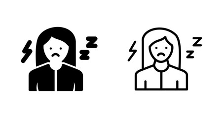 Fatigue Vector Icon