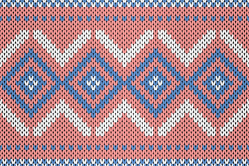 ethnic motifs ikat geometric fabric cross stitch 