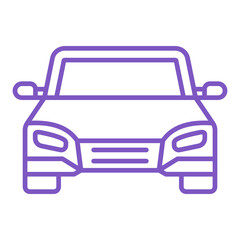 Fototapeta premium Car Icon