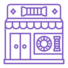 Obraz premium Candy Shop Icon