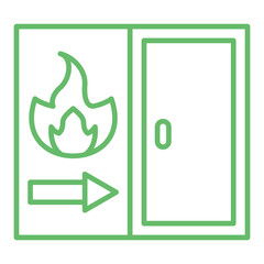 Fire exit Icon