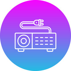 Projector plug Icon