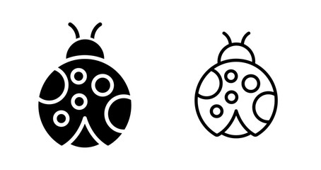 Ladybug Vector Icon
