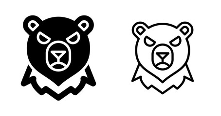 Bear Vector Icon