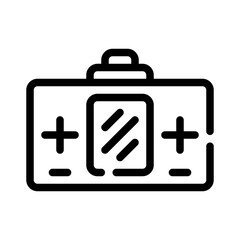 handheld line icon