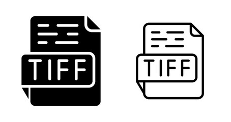 TIFF Vector Icon