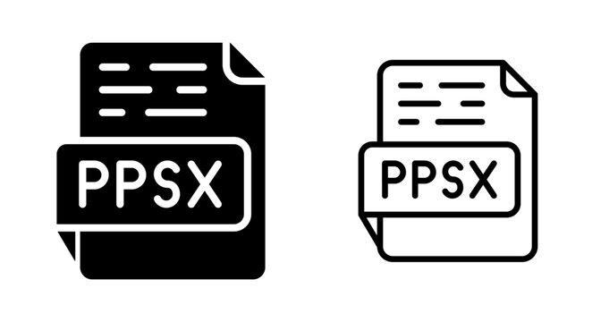 PPSX Vector Icon