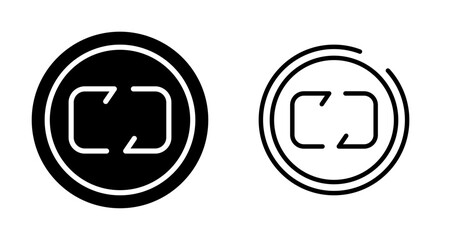 Repeat Icon Vector Icon