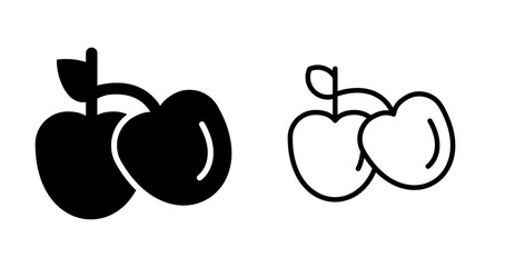 Cherries Vector Icon