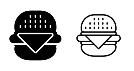 Burger Vector Icon