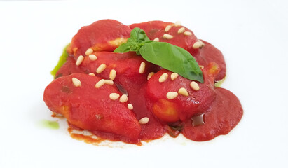 Typical italian dish from Sardinia island (Italy) called 