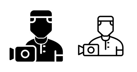 3D Cenima Vector Icon