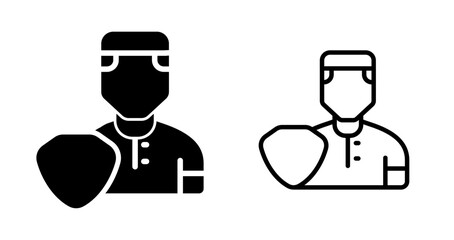 User Secure Vector Icon