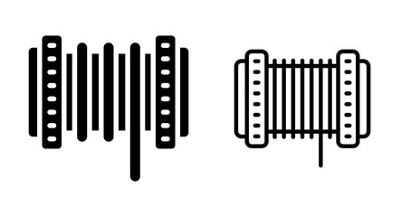 Cable Reel Vector Icon