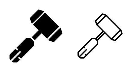 Electrician's Hammer Vector Icon