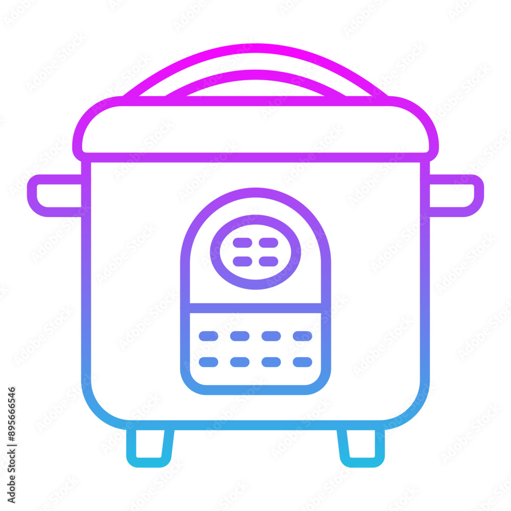 Poster rice cooker icon