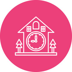 Cuckoo clock Icon