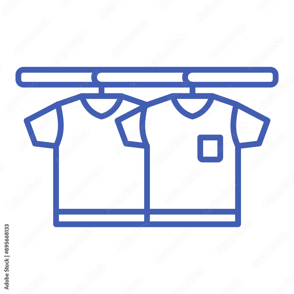 Canvas Prints clothes rail icon