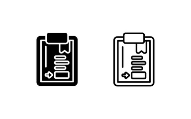 Clipboard Vector Icon