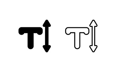 Text Vector Icon