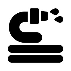 fire hose glyph icon