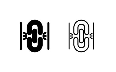 Unlink Vector Icon