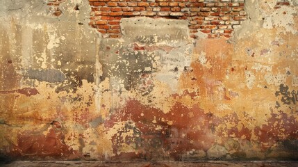 Old grunge wall backdrop