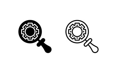 Magnifying Glass Vector Icon