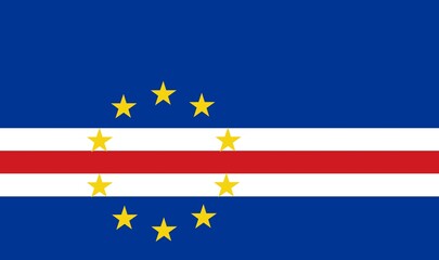 Cape Verdean flag, Tanjung Verde flag, country flag, flag