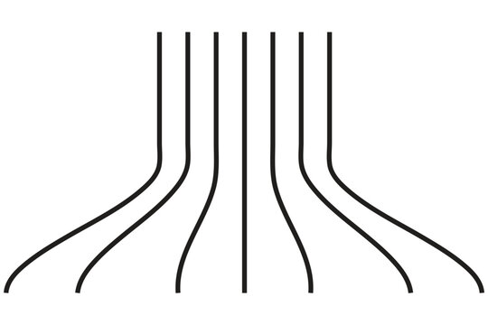 recommend clip art: decorative abstract lines, abstract art for decoration of modern background