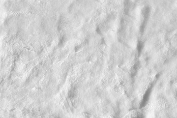 White Faux Fur Texture, Soft, white artificial fur with fluffy texture and gentle shadows. Close-up textile background delicate textures