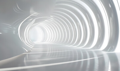 abstract 3d tunnel