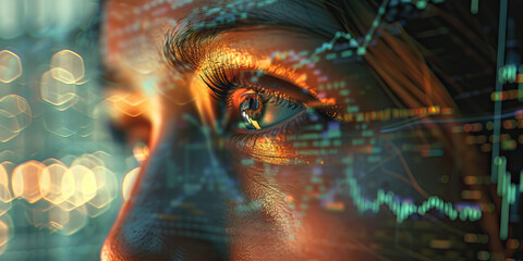 Power of Investing: A powerful investment graph, showcasing the growth potential of a diverse portfolio.