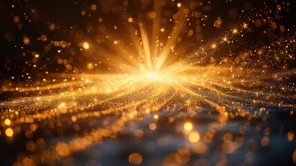 Golden Light Burst