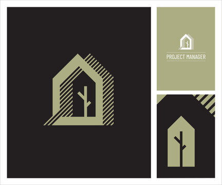 logo artisan constructeur habitat sain