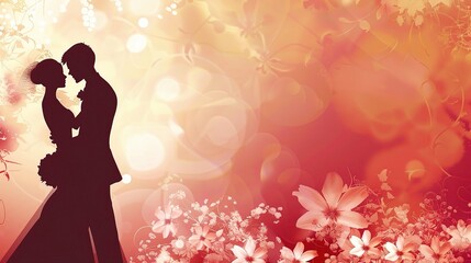 Exquisite Wedding Poster Background: Creating Romantic and Memorable Nuptial Atmosphere