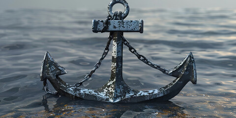 The Secure Harbor: An anchor-shaped chart, depicting a safe investment choice.